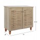 ΠΑΠΟΥΤΣΟΘΗΚΗ-ΝΤΟΥΛΑΠΙ ΞΥΛΙΝΗ CASSIOPE HM2208.02 SONAMA 77Χ34Χ67.5Υεκ.