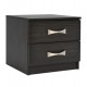 ΚΟΜΟΔΙΝΟ ΜΕ 2 ΣΥΡΤΑΡΙΑ ΚΑΙ ΧΕΡΟΥΛΙ ASHLYN HM2235.01 ZEBRANO 48x40x42Yεκ.
