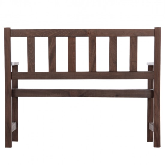 ΠΑΓΚΑΚΙ ΞΥΛΙΝΟ ΝΑΞΟΣ 2ΘΕΣΙΟ ΑΠΟ ΜΑΣΙΦ ΟΞΙΑ ΕΜΠΟΤΙΣΜΟΥ ΚΑΡΥΔΙ 110x68x84Υεκ.HM5407