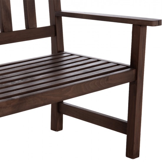 ΠΑΓΚΑΚΙ ΞΥΛΙΝΟ ΝΑΞΟΣ 2ΘΕΣΙΟ ΑΠΟ ΜΑΣΙΦ ΟΞΙΑ ΕΜΠΟΤΙΣΜΟΥ ΚΑΡΥΔΙ 110x68x84Υεκ.HM5407