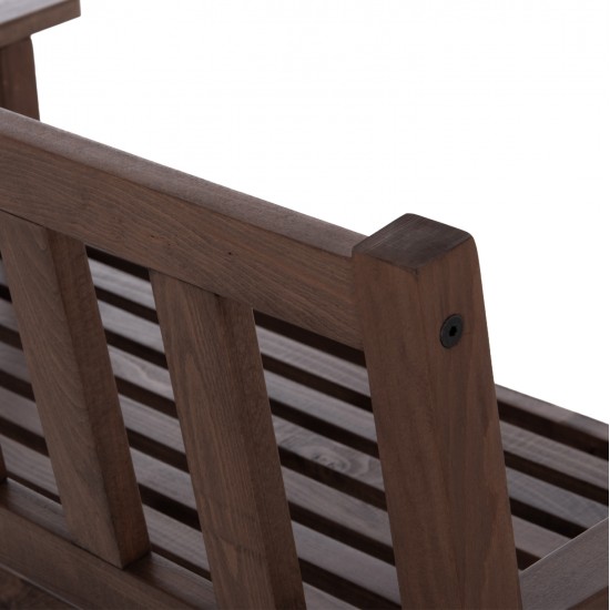 ΠΑΓΚΑΚΙ ΞΥΛΙΝΟ ΝΑΞΟΣ 2ΘΕΣΙΟ ΑΠΟ ΜΑΣΙΦ ΟΞΙΑ ΕΜΠΟΤΙΣΜΟΥ ΚΑΡΥΔΙ 110x68x84Υεκ.HM5407