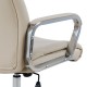 ΚΑΡΕΚΛΑ ΓΡΑΦΕΙΟΥ SHASHI HM1093.07 PU ΣΕ ΕΚΡΟΥ 63x80x118-126Yεκ