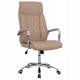 ΚΑΡΕΚΛΑ ΓΡΑΦΕΙΟΥ SHAILA HM1104.07 ΣΕ ΧΡΩΜΑ ΕΚΡΟΥ 64x68x116-123Υεκ.