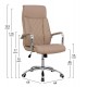 ΚΑΡΕΚΛΑ ΓΡΑΦΕΙΟΥ SHAILA HM1104.07 ΣΕ ΧΡΩΜΑ ΕΚΡΟΥ 64x68x116-123Υεκ.