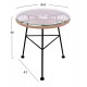 ΣΕΤ ΕΞΩΤΕΡΙΚΟΥ ΧΩΡΟΥ 3ΤΜΧ ALLEGRA HM10335 ΜΠΕΖ WICKER-ΜΕΤΑΛΛΟ