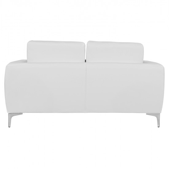 ΚΑΝΑΠΕΣ 2ΘΕΣΙΟΣ KΕΝΖΙΕ HM3121.22 ΜΕ ΛΕΥΚΟ PU 142x81x81 εκ.