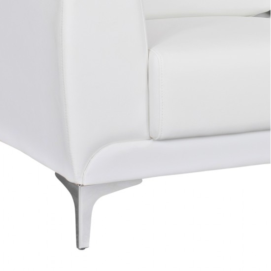 ΚΑΝΑΠΕΣ 2ΘΕΣΙΟΣ KΕΝΖΙΕ HM3121.22 ΜΕ ΛΕΥΚΟ PU 142x81x81 εκ.