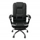 Καρέκλα Γραφείου OPTISEAT Μαύρο/Λευκό PVC/Μέταλλο 67x65x105-115cm