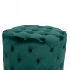 ΣΚΑΜΠΟ KASSIE ΚΥΠΑΡΙΣΣΙ ΒΕΛΟΥΔΟ ΤΥΠΟΥ CHESTERFIELD HM8406.03 Φ60x43Υ εκ.
