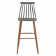 ΣΚΑΜΠΟ ΜΠΑΡ HM8459.10 VANESSA ΣΕ ΓΚΡΙ ΧΡΩΜΑ 43x49x107 εκ.
