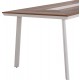 ΤΡΑΠΕΖΙ ΑΛΟΥΜΙΝΙΟΥ TABER HM5131.11 ΛΕΥΚΟ ΜΕ POLYWOOD TOP 200x100x75Υεκ