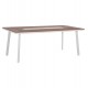 ΤΡΑΠΕΖΙ ΑΛΟΥΜΙΝΙΟΥ TABER HM5131.11 ΛΕΥΚΟ ΜΕ POLYWOOD TOP 200x100x75Υεκ