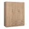 ΝΤΟΥΛΑΠΑ 3ΦΥΛΛΗ CARLY HM384.02 ΜΕ ΔΥΟ ΣΥΡΤΑΡΙΑ SONAMA 150X55Χ180Υεκ.
