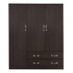 ΝΤΟΥΛΑΠΑ 3ΦΥΛΛΗ CARLY HM384.01 ΜΕ ΔΥΟ ΣΥΡΤΑΡΙΑ ZEBRANO 150X55Χ180Υεκ.