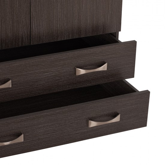 ΝΤΟΥΛΑΠΑ 3ΦΥΛΛΗ CARLY HM384.01 ΜΕ ΔΥΟ ΣΥΡΤΑΡΙΑ ZEBRANO 150X55Χ180Υεκ.