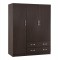 ΝΤΟΥΛΑΠΑ 3ΦΥΛΛΗ CARLY HM384.01 ΜΕ ΔΥΟ ΣΥΡΤΑΡΙΑ ZEBRANO 150X55Χ180Υεκ.