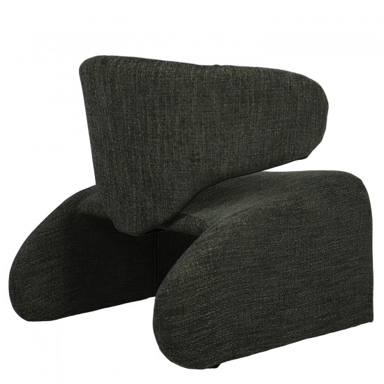 Πολυθρόνα ArteLibre HIMALIA Πράσινο Ύφασμα/Μέταλλο/Ξύλο 73x78x75cm