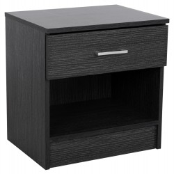 ΚΟΜΟΔΙΝΟ ΜΕ 1 ΣΥΡΤΑΡΙ LANEY ZEBRANO 45x35,5x47Υ εκ. HM2345.02
