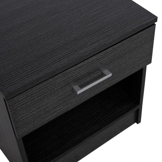 ΚΟΜΟΔΙΝΟ ΜΕ 1 ΣΥΡΤΑΡΙ LANEY ZEBRANO 45x35,5x47Υ εκ. HM2345.02
