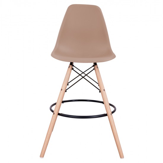 ΣΚΑΜΠΟ ΜΠΑΡ RENATA HM0173.45 ΚΑΠΟΥΤΣΙΝΟ 58x56x107Υ εκ.