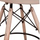 ΣΚΑΜΠΟ ΜΠΑΡ RENATA HM0173.45 ΚΑΠΟΥΤΣΙΝΟ 58x56x107Υ εκ.