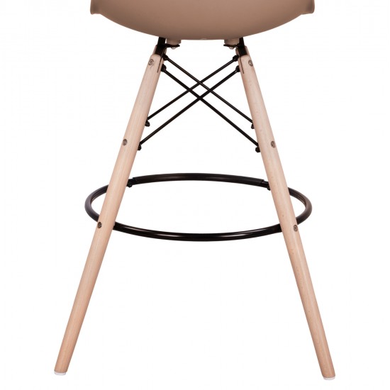ΣΚΑΜΠΟ ΜΠΑΡ RENATA HM0173.45 ΚΑΠΟΥΤΣΙΝΟ 58x56x107Υ εκ.