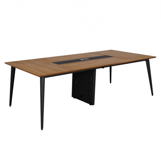 ΓΡΑΦΕΙΟ ΕΠΑΓΓΕΛΜΑΤΙΚΟ ΣΥΝΕΔΡΙΑΣΕΩΝ SUPREME HM2355 ΜΕΛΑΜΙΝΗ-ΜΕΤΑΛ.ΠΟΔΙΑ 242Χ120Χ75Yεκ
