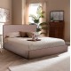 ΚΡΕΒΑΤΙ ALLIE HM584.02 160x200 εκ. ΜΕ ΑΠΟΘΗΚΕΥΤΙΚΟ ΧΩΡΟ ΜΠΕΖ ΥΦΑΣΜΑ