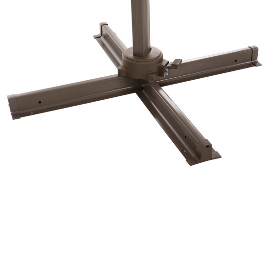 ΟΜΠΡΕΛΑ ΕΠΑΓΓΕΛΜΑΤΙΚΗ ALU ΚΡΕΜΑΣΤΗ 3X3 360 ΜΟΙΡΩΝ ME ΕΚΡΟΥ ΠΑΝΙ HM6025.01