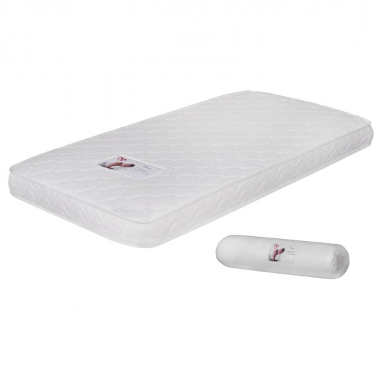 ΣΤΡΩΜΑ ΑΦΡΟΥ ΧΩΡΙΣ ΕΛΑΤΗΡΙΑ JORDY 90X190x15Y-- HM374.01  (ROLL PACKING) ΛΕΥΚΟ