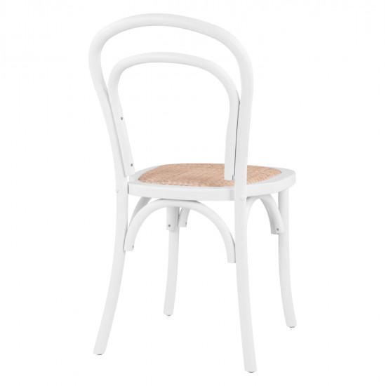 ΞΥΛΙΝΗ ΚΑΡΕΚΛΑ ΒΙΕΝΝΗΣ ALIYAH ΣΤΟΙΒΑΖΟΜΕΝΗ ΑΠΟ ΞΥΛΟ ΟΞΙΑΣ ΣΕ ΛΕΥΚΟ ΜΑΤ HM8644.03 45x54x89