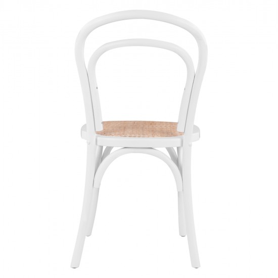 ΞΥΛΙΝΗ ΚΑΡΕΚΛΑ ΒΙΕΝΝΗΣ ALIYAH ΣΤΟΙΒΑΖΟΜΕΝΗ ΑΠΟ ΞΥΛΟ ΟΞΙΑΣ ΣΕ ΛΕΥΚΟ ΜΑΤ HM8644.03 45x54x89