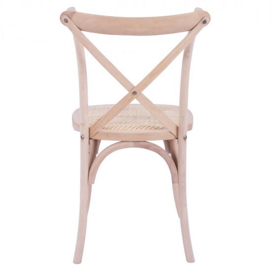 ΚΑΡΕΚΛΑ OWEN ΞΥΛΙΝΗ ΣΤΟΙΒΑΖΟΜΕΝΗ ΑΠΟ ΟΞΙΑ ΑΒΑΦΗ ΜΕ ΧΙΑΣΤΙ ΠΛΑΤΗ HM8575.20 45x55,5x90 cm