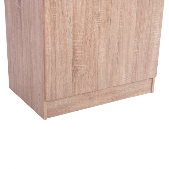 ΠΑΠΟΥΤΣΟΘΗΚΗ ΞΥΛΙΝΗ DAYANNA ΜΕ 6 ΡΑΦΙΑ 60X43X180.5εκ. SONAMA HM2379.02