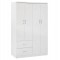 ΝΤΟΥΛΑΠΑ 4ΦΥΛΛΗ ME 2 ΣΥΡΤΑΡΙΑ BLAKELY HM339.05 ΛΕΥΚΗ 120Χ42,5Χ180,5 εκ.