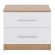 ΚΟΜΟΔΙΝΟ ΜΕΛΑΜΙΝΗΣ HM2220.06 SONAMA - ΛΕΥΚΟ 48x40,5x41,5 εκ.