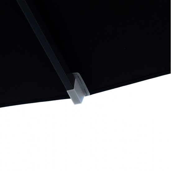 ΕΠΑΓΓΕΛΜΑΤΙΚΗ ΟΜΠΡΕΛΑ ALU ΤΗΛΕΣΚΟΠΙΚΗ HM6031.03 4x4x2,95-4Μ ΜΕ ΜΑΥΡΟ ΑΚΡΥΛΙΚΟ ΠΑΝΙ