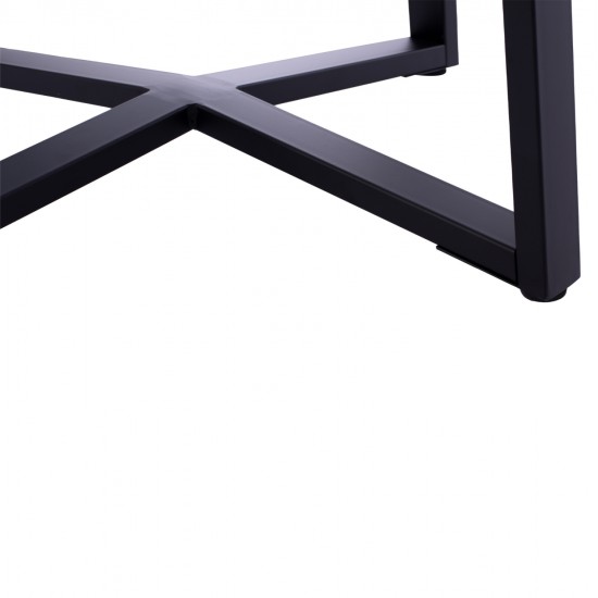 ΒΑΣΗ ΤΡΑΠΕΖΙΟΥ ΜΑΥΡΗ ΜΕΤΑΛΛΙΚΗ HM470.01 60x60x72Υ εκ.