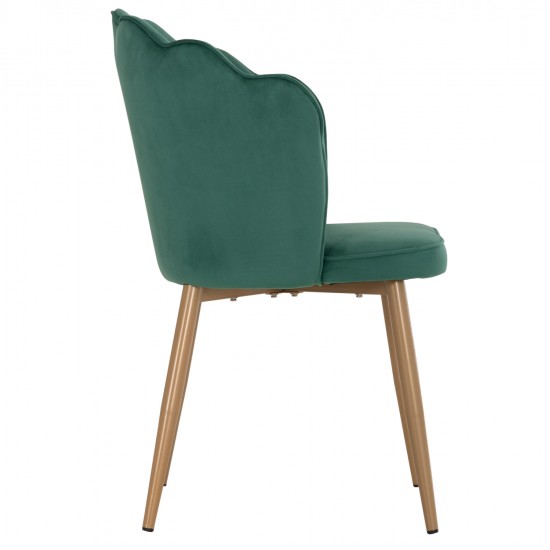 ΚΑΡΕΚΛΑ AVIE HM8737.03 ΒΕΛΟΥΔΟ ΚΥΠΑΡΙΣΣΙ ΜΕ ΜΕΤΑΛΛΙΚΟ ΧΡΥΣΟ ΣΚΕΛΕΤΟ 57.5x57.5x85 εκ.