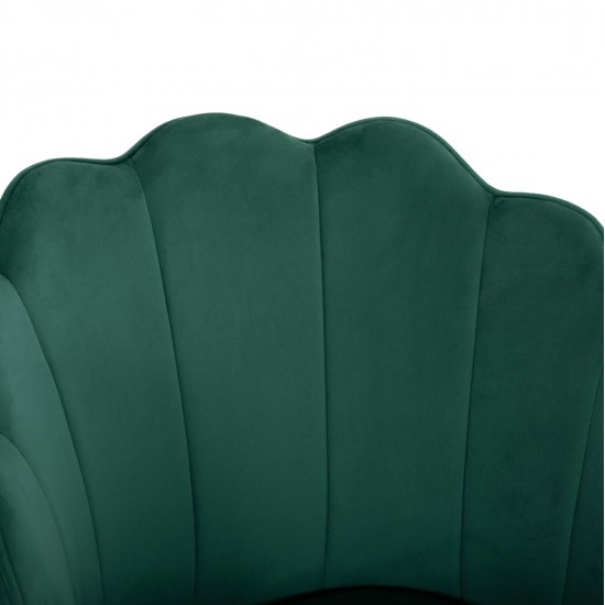 ΚΑΡΕΚΛΑ AVIE HM8737.03 ΒΕΛΟΥΔΟ ΚΥΠΑΡΙΣΣΙ ΜΕ ΜΕΤΑΛΛΙΚΟ ΧΡΥΣΟ ΣΚΕΛΕΤΟ 57.5x57.5x85 εκ.