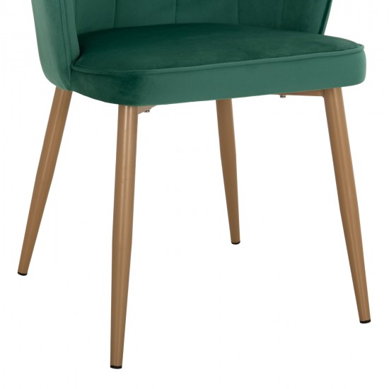 ΚΑΡΕΚΛΑ AVIE HM8737.03 ΒΕΛΟΥΔΟ ΚΥΠΑΡΙΣΣΙ ΜΕ ΜΕΤΑΛΛΙΚΟ ΧΡΥΣΟ ΣΚΕΛΕΤΟ 57.5x57.5x85 εκ.