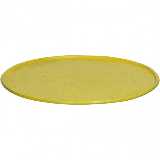 Δίσκος ArteLibre Κίτρινο Αλουμίνιο 33xx33x0.5cm