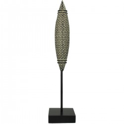 Διακοσμητικό ArteLibre Tribal Μαύρο Polyresin 10x10x45cm