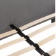 ΚΡΕΒΑΤΙ BECCA ΑΠΟ ΥΦΑΣΜΑ ΓΚΡΙ HM553.11 ΓΙΑ ΣΤΡΩΜΑ 150x200 EK.