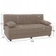 ΚΑΝΑΠΕΣ ΚΡΕΒΑΤΙ ANDRI ΤΡΙΘΕΣΙΟΣ ΜΠΕΖ HM3239.04 180x83x74Υ εκ.