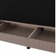 ΚΑΝΑΠΕΣ ΚΡΕΒΑΤΙ ANDRI ΤΡΙΘΕΣΙΟΣ ΜΠΕΖ HM3239.04 180x83x74Υ εκ.