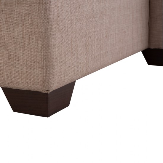 ΚΑΝΑΠΕΣ ΚΡΕΒΑΤΙ GHUFRAN ΓΩΝΙΑ ΑΝΑΣΤΡΕΨΙΜΗ ΜΠΕΖ HM3244.04 ΜΕ ΑΠΟΘΗΚΕΤΙΚΟ ΧΩΡΟ 200x133x77Yεκ.