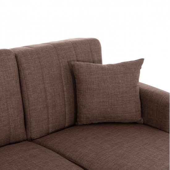 ΚΑΝΑΠΕΣ ΚΡΕΒΑΤΙ GHUFRAN ΓΩΝΙΑ ΑΝΑΣΤΡΕΨΙΜΗ ΚΑΦΕ HM3244.02 ΜΕ ΑΠΟΘΗΚΕΤΙΚΟ ΧΩΡΟ 202x140x78Yεκ.