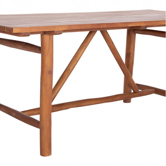 ΤΡΑΠΕΖΙ GROOVE HM9390.01 ΑΠΟ ΞΥΛΟ ΜΑΣΙΦ ΤΕΑΚ 220X100X90Υεκ.