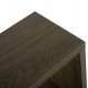 ΒΟΗΘΗΤΙΚΟ ΤΡΑΠΕΖΙ ΜΕ ΡΑΦΙΑ AMEER ΜΕΛΑΜΙΝΗ ΣΕ OLIVE GREY ΧΡΩΜΑ HM8881.12 50x17x56Υεκ.